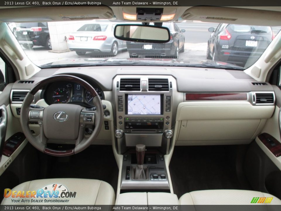 2013 Lexus GX 460 Black Onyx / Ecru/Auburn Bubinga Photo #22