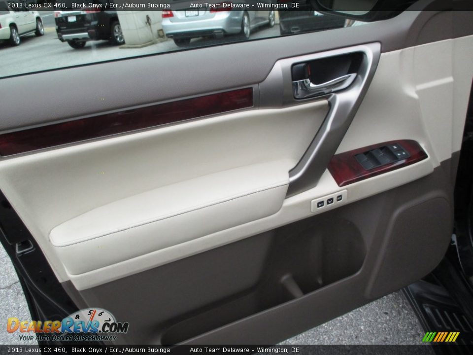2013 Lexus GX 460 Black Onyx / Ecru/Auburn Bubinga Photo #25
