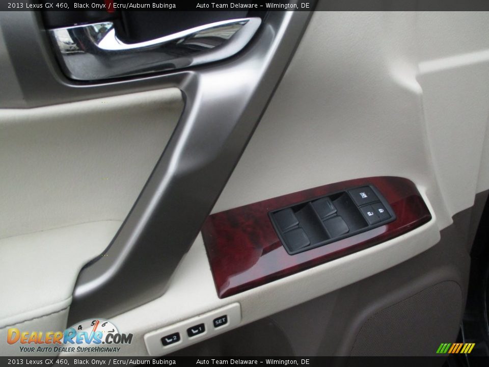 2013 Lexus GX 460 Black Onyx / Ecru/Auburn Bubinga Photo #26