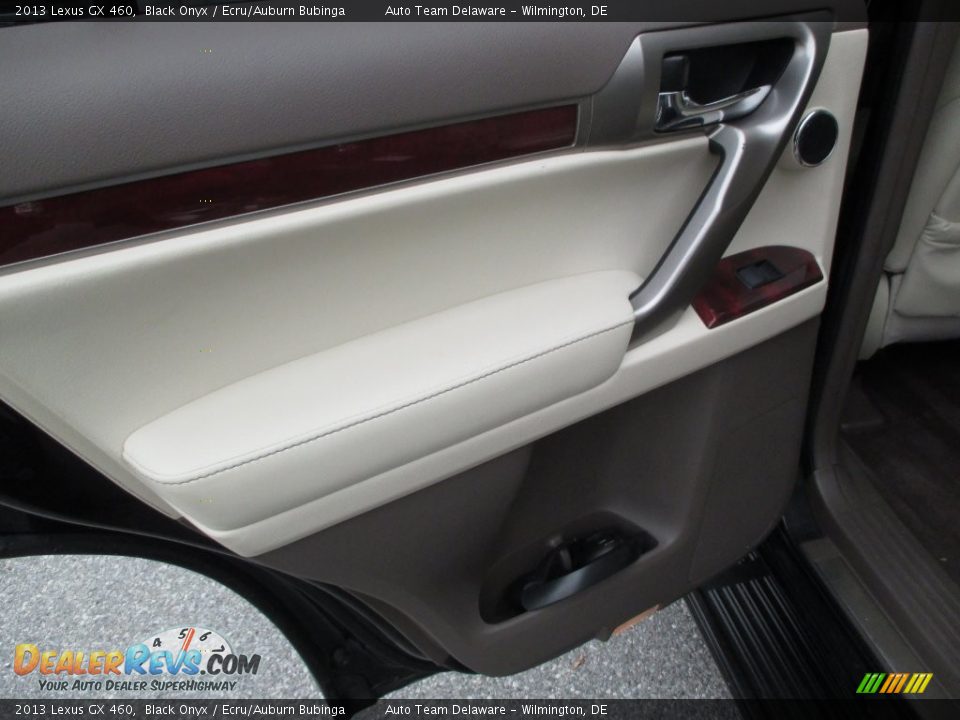 2013 Lexus GX 460 Black Onyx / Ecru/Auburn Bubinga Photo #27