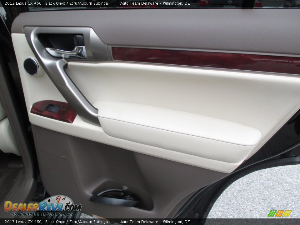 2013 Lexus GX 460 Black Onyx / Ecru/Auburn Bubinga Photo #28