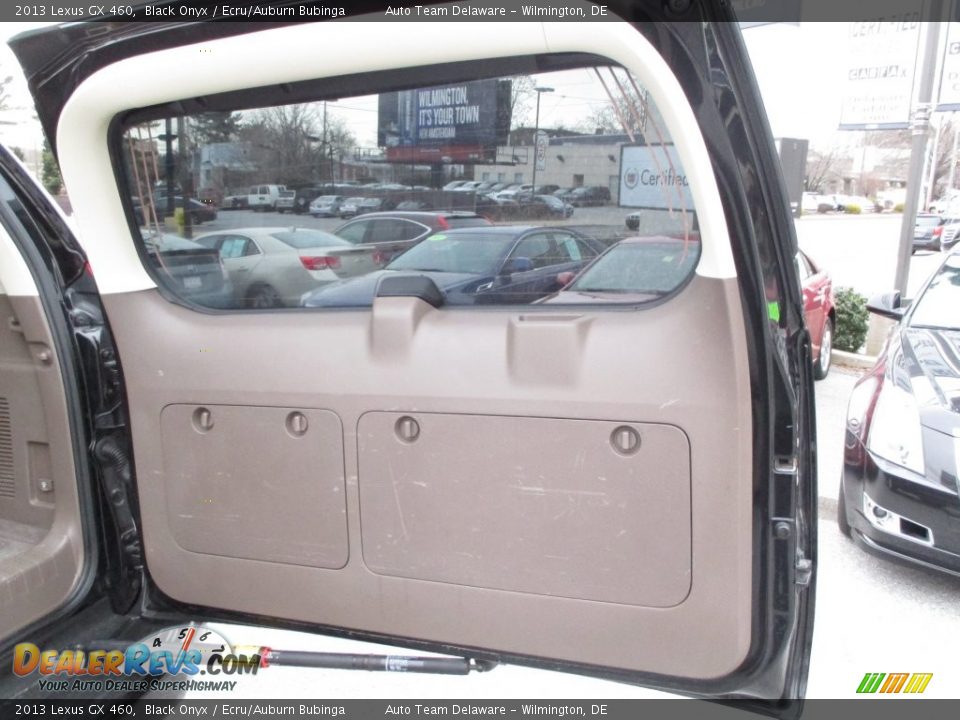 2013 Lexus GX 460 Black Onyx / Ecru/Auburn Bubinga Photo #30