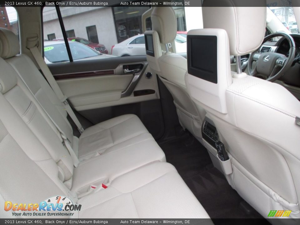 2013 Lexus GX 460 Black Onyx / Ecru/Auburn Bubinga Photo #31