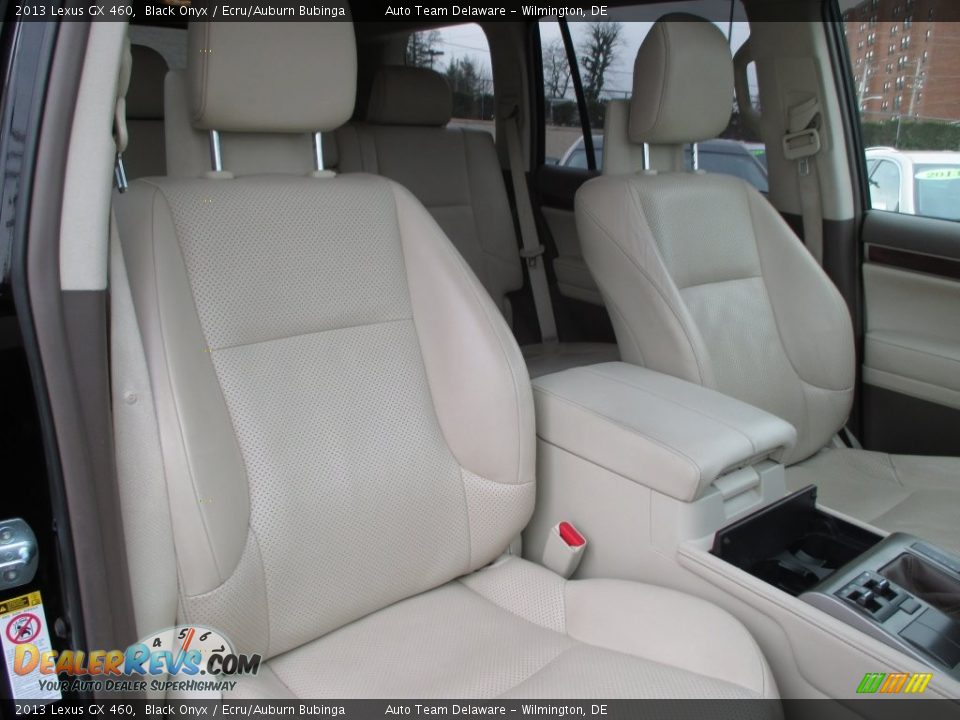 2013 Lexus GX 460 Black Onyx / Ecru/Auburn Bubinga Photo #35