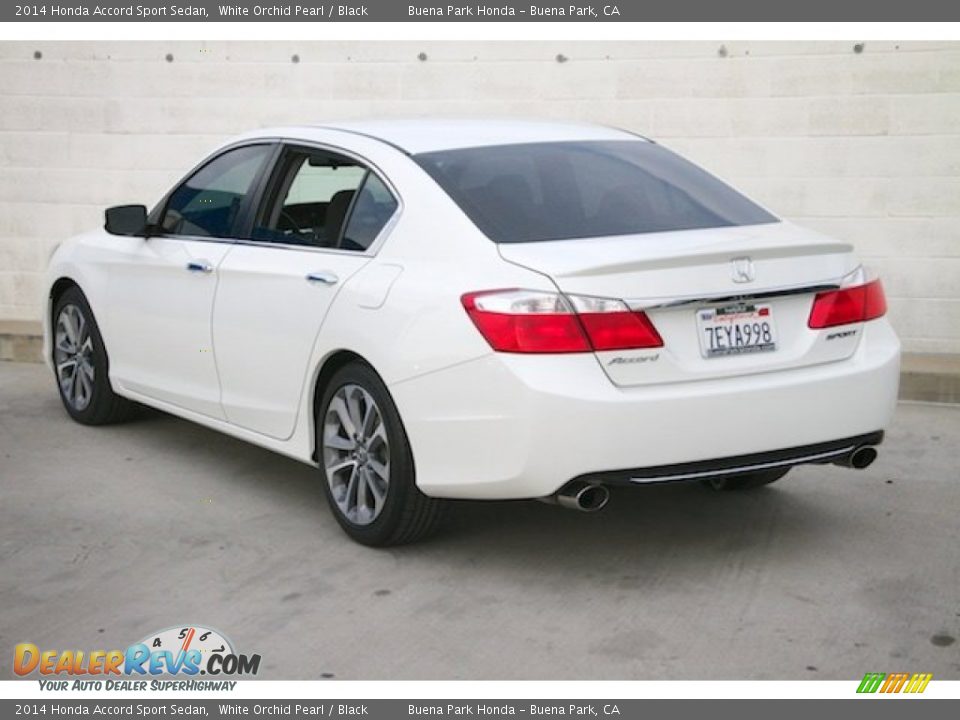 2014 Honda Accord Sport Sedan White Orchid Pearl / Black Photo #2