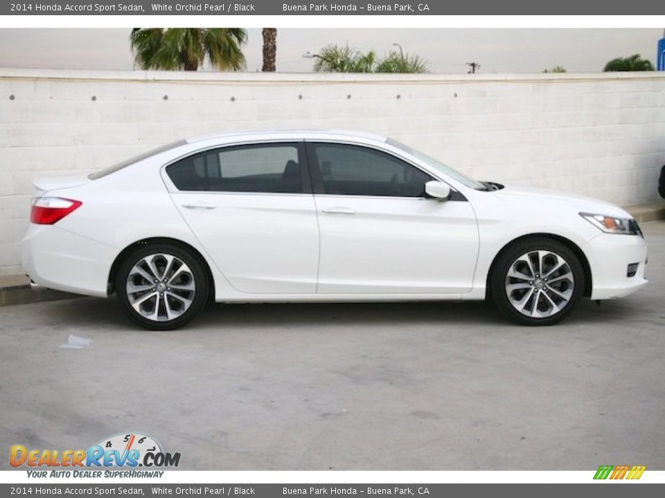 2014 Honda Accord Sport Sedan White Orchid Pearl / Black Photo #8