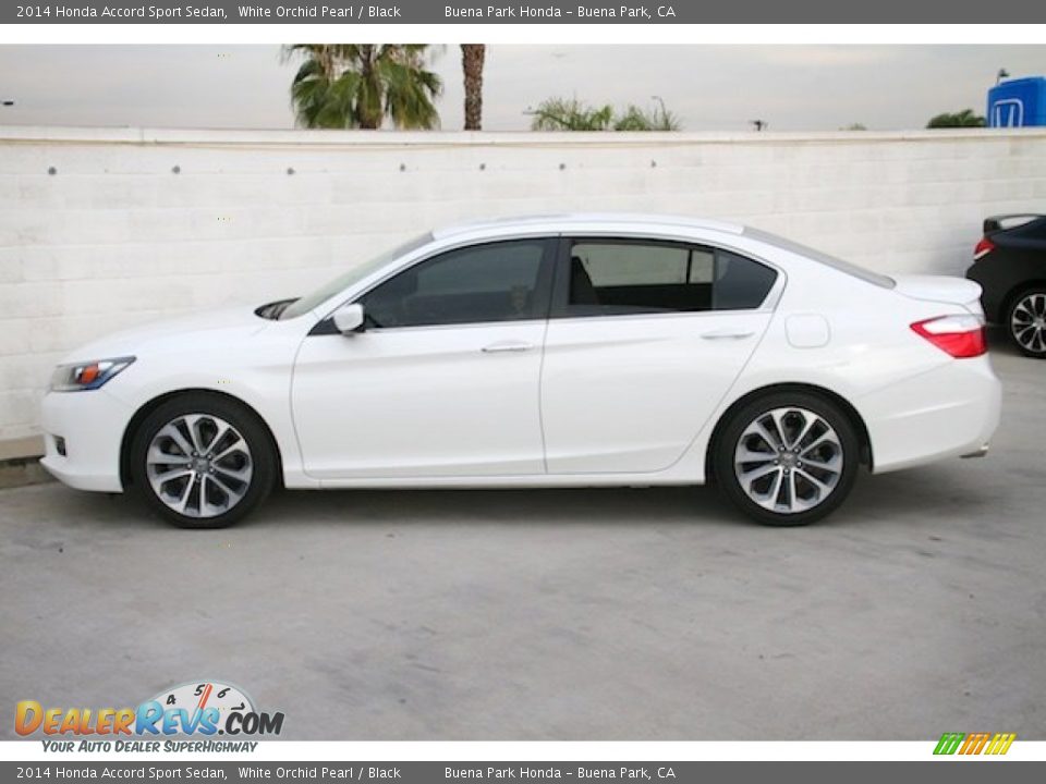 2014 Honda Accord Sport Sedan White Orchid Pearl / Black Photo #10