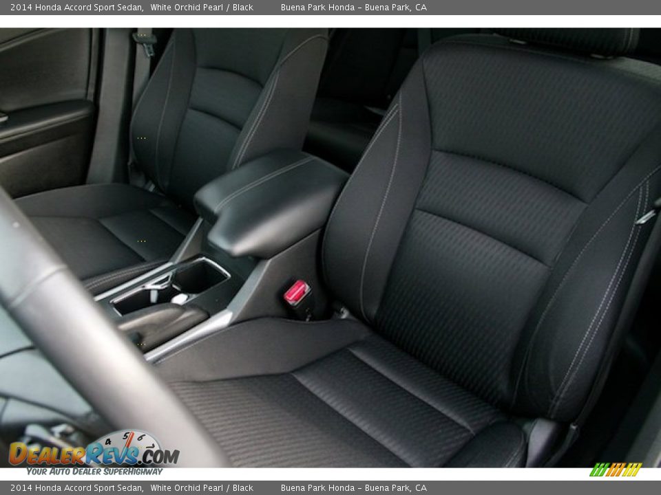 2014 Honda Accord Sport Sedan White Orchid Pearl / Black Photo #12