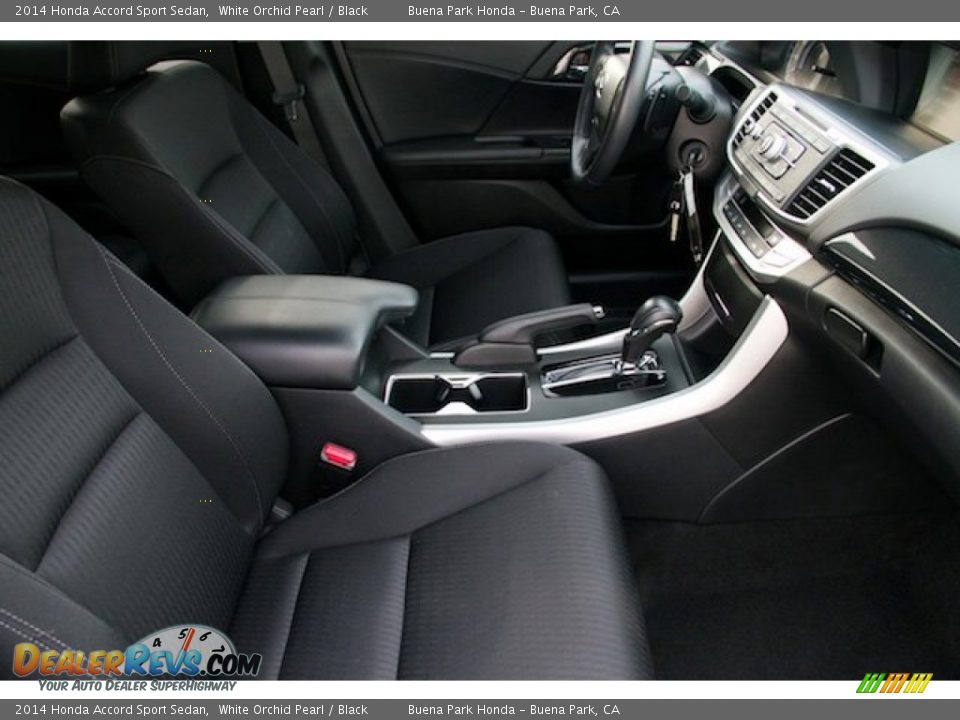 2014 Honda Accord Sport Sedan White Orchid Pearl / Black Photo #16