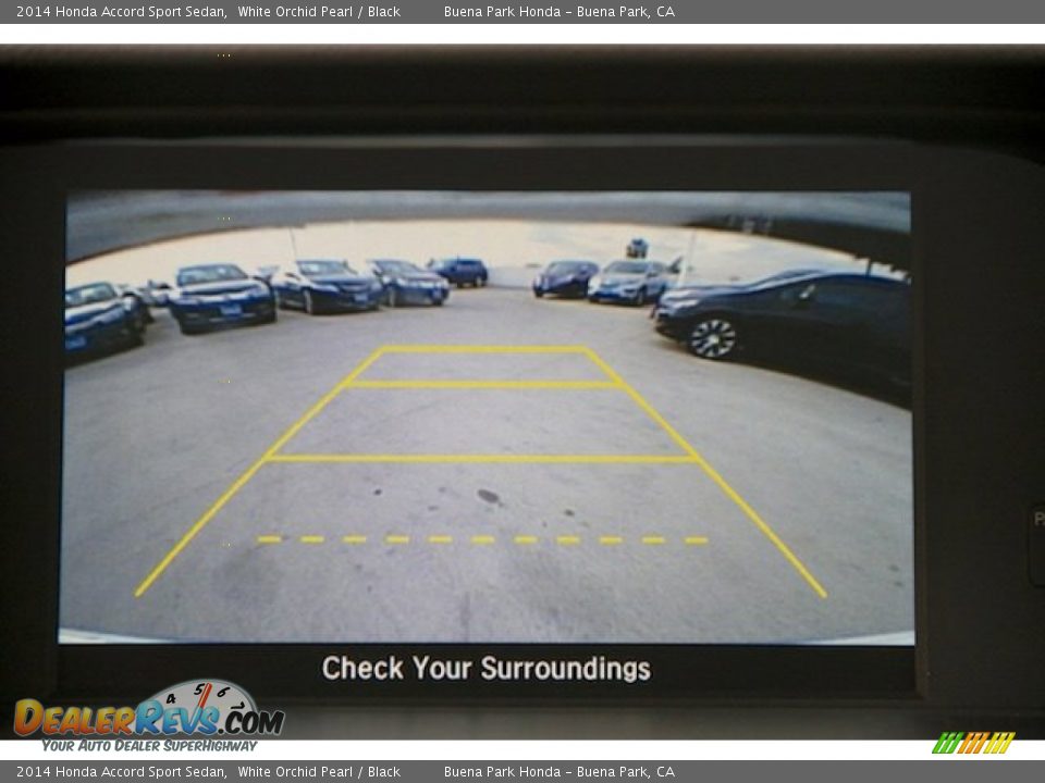 2014 Honda Accord Sport Sedan White Orchid Pearl / Black Photo #19