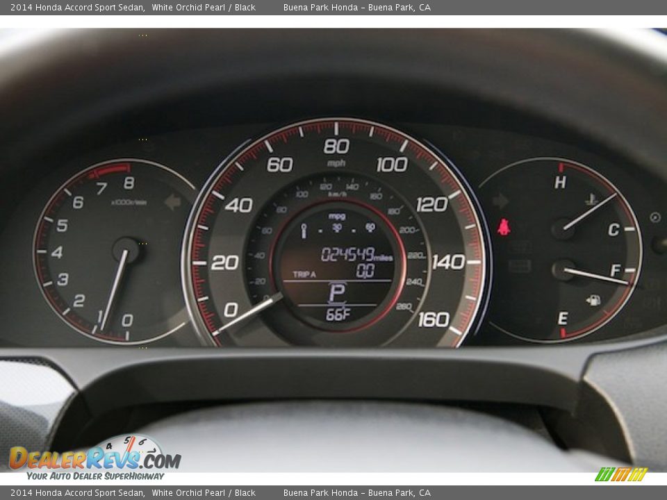 2014 Honda Accord Sport Sedan White Orchid Pearl / Black Photo #20