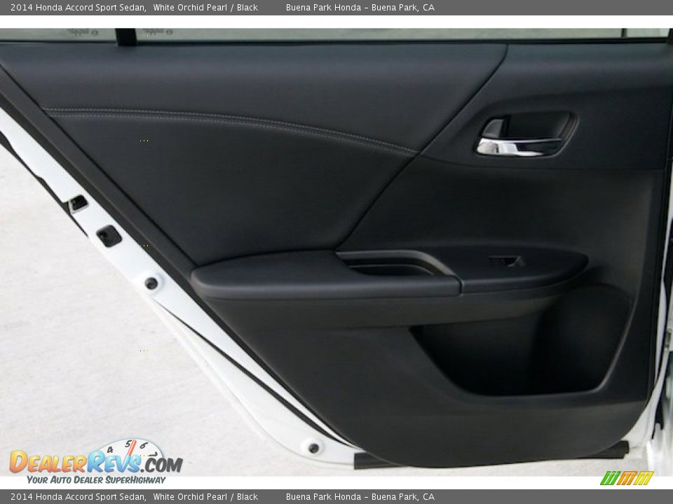 2014 Honda Accord Sport Sedan White Orchid Pearl / Black Photo #22