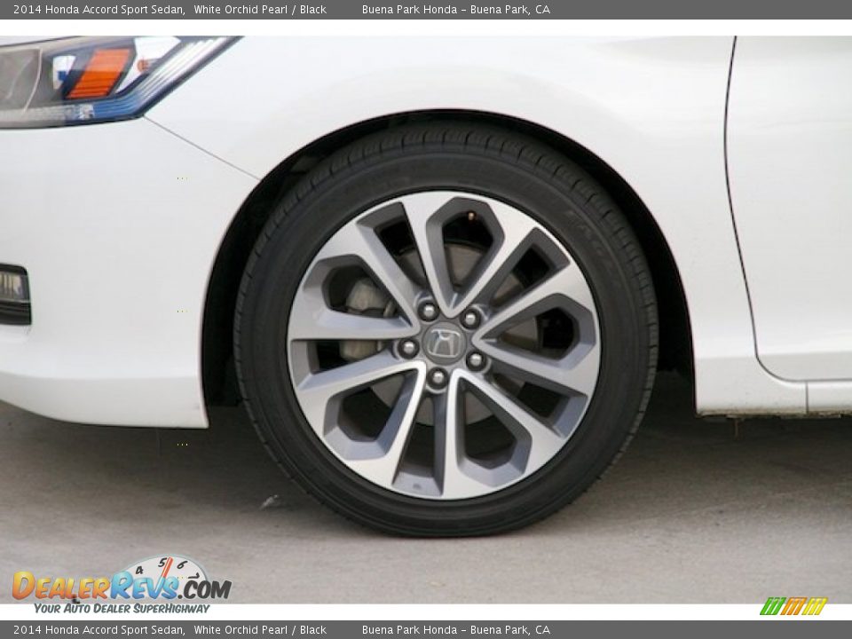 2014 Honda Accord Sport Sedan White Orchid Pearl / Black Photo #25