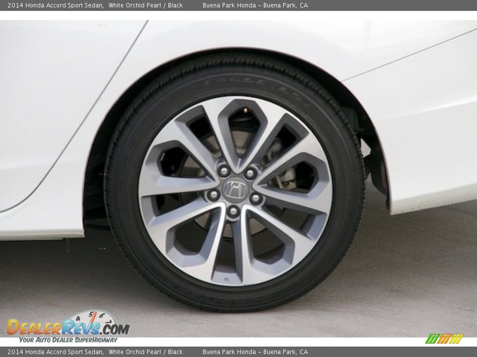 2014 Honda Accord Sport Sedan White Orchid Pearl / Black Photo #26