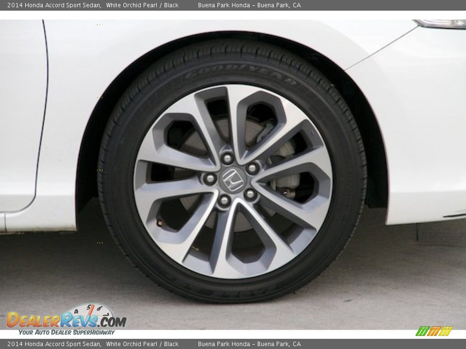 2014 Honda Accord Sport Sedan White Orchid Pearl / Black Photo #27