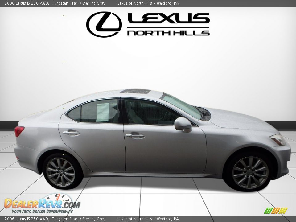 2006 Lexus IS 250 AWD Tungsten Pearl / Sterling Gray Photo #2