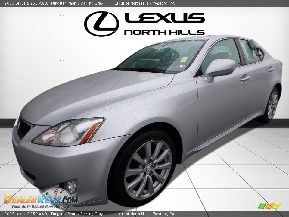 2006 Lexus IS 250 AWD Tungsten Pearl / Sterling Gray Photo #3