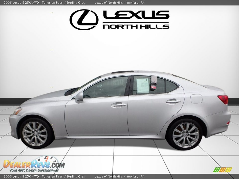 2006 Lexus IS 250 AWD Tungsten Pearl / Sterling Gray Photo #4