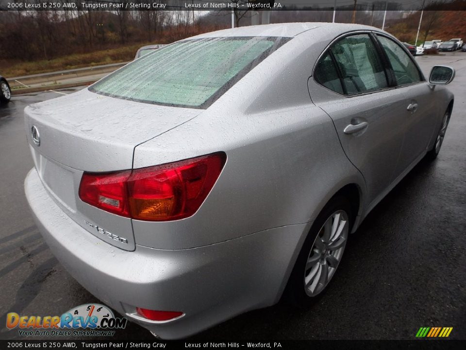 2006 Lexus IS 250 AWD Tungsten Pearl / Sterling Gray Photo #5