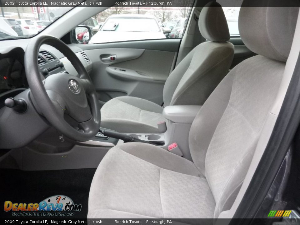 2009 Toyota Corolla LE Magnetic Gray Metallic / Ash Photo #5