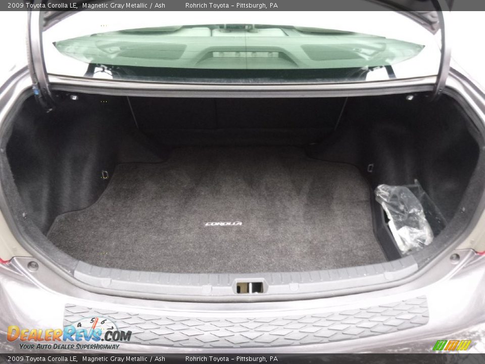 2009 Toyota Corolla LE Magnetic Gray Metallic / Ash Photo #15