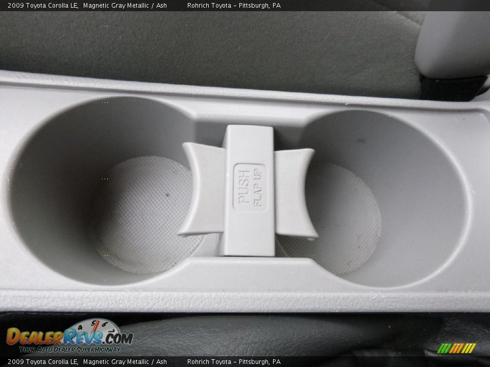 2009 Toyota Corolla LE Magnetic Gray Metallic / Ash Photo #20
