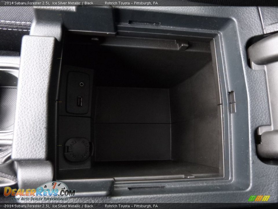 2014 Subaru Forester 2.5i Ice Silver Metallic / Black Photo #22