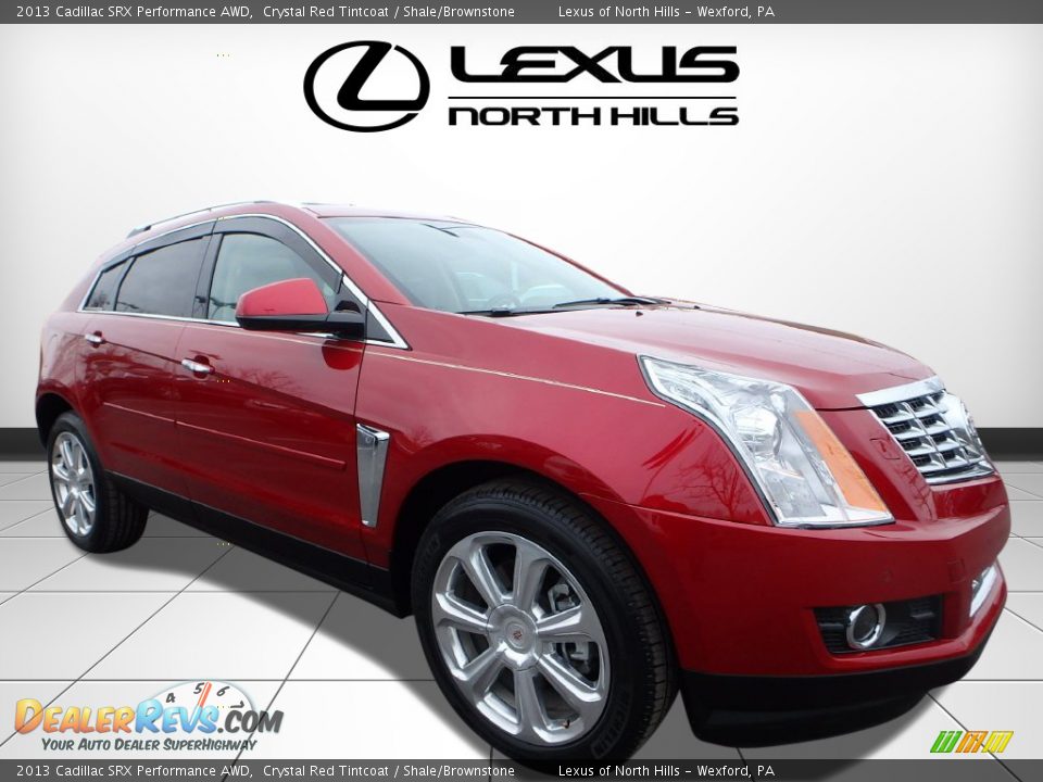 2013 Cadillac SRX Performance AWD Crystal Red Tintcoat / Shale/Brownstone Photo #1
