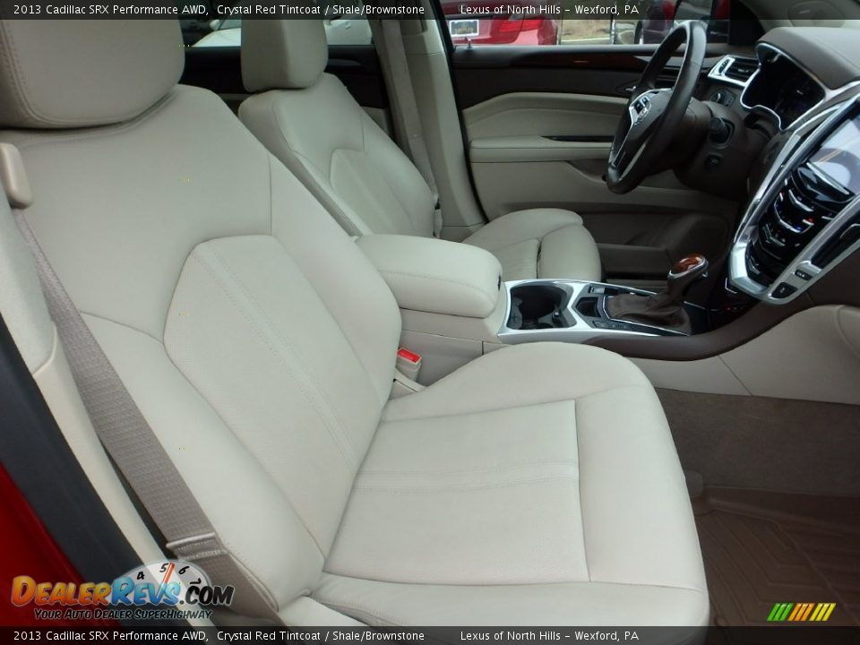 2013 Cadillac SRX Performance AWD Crystal Red Tintcoat / Shale/Brownstone Photo #6