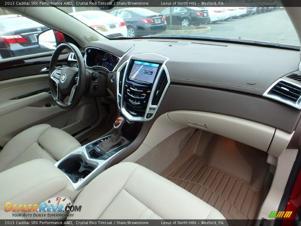 2013 Cadillac SRX Performance AWD Crystal Red Tintcoat / Shale/Brownstone Photo #7