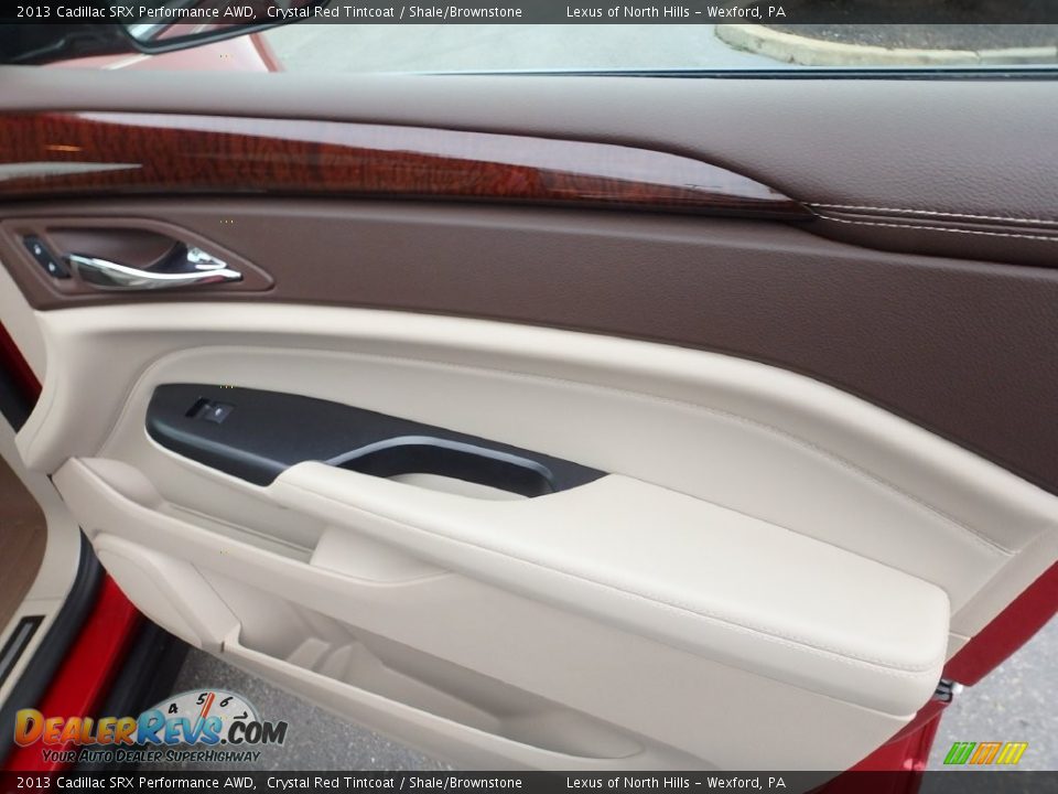 2013 Cadillac SRX Performance AWD Crystal Red Tintcoat / Shale/Brownstone Photo #8