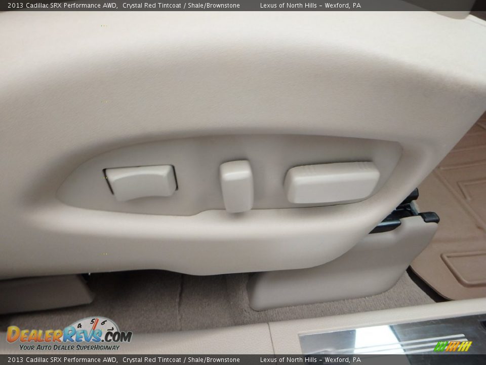 2013 Cadillac SRX Performance AWD Crystal Red Tintcoat / Shale/Brownstone Photo #9