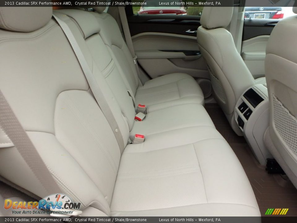 2013 Cadillac SRX Performance AWD Crystal Red Tintcoat / Shale/Brownstone Photo #10
