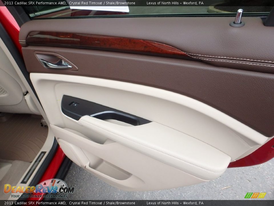 2013 Cadillac SRX Performance AWD Crystal Red Tintcoat / Shale/Brownstone Photo #11