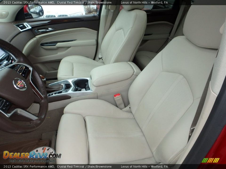 2013 Cadillac SRX Performance AWD Crystal Red Tintcoat / Shale/Brownstone Photo #13