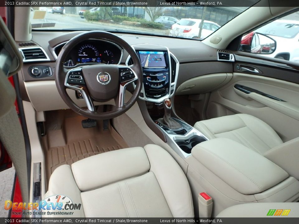 2013 Cadillac SRX Performance AWD Crystal Red Tintcoat / Shale/Brownstone Photo #15