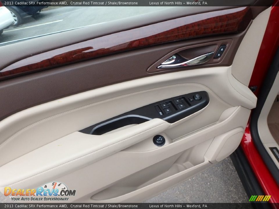2013 Cadillac SRX Performance AWD Crystal Red Tintcoat / Shale/Brownstone Photo #17