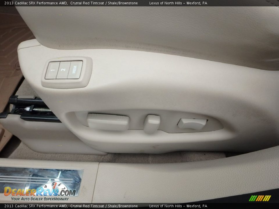 2013 Cadillac SRX Performance AWD Crystal Red Tintcoat / Shale/Brownstone Photo #18