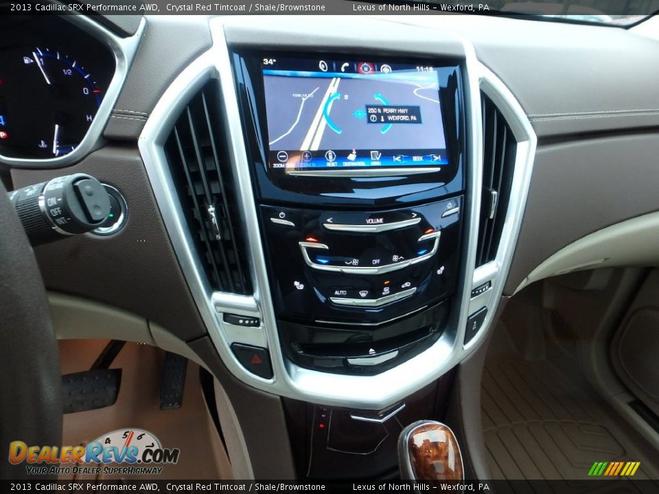 2013 Cadillac SRX Performance AWD Crystal Red Tintcoat / Shale/Brownstone Photo #22