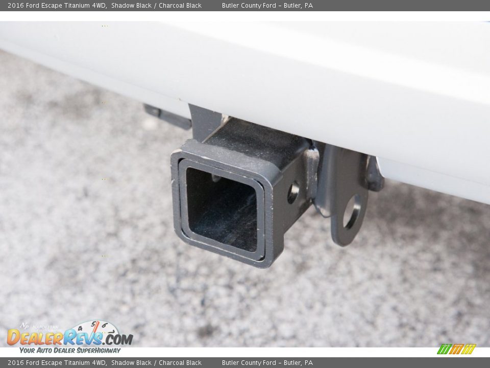 2016 Ford Escape Titanium 4WD Shadow Black / Charcoal Black Photo #4