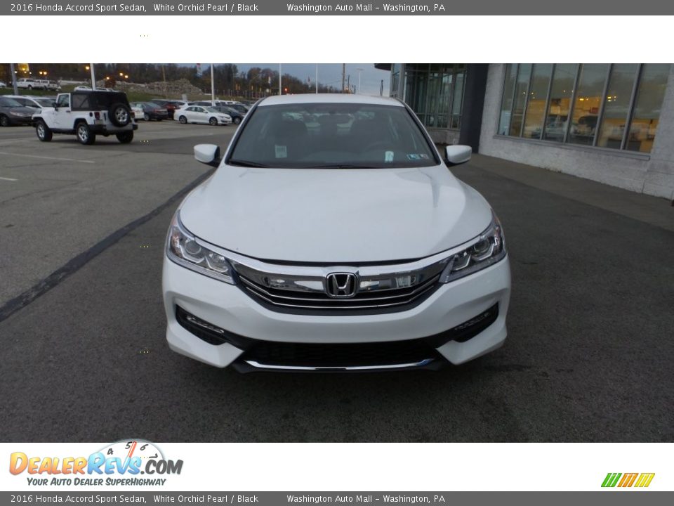 2016 Honda Accord Sport Sedan White Orchid Pearl / Black Photo #3
