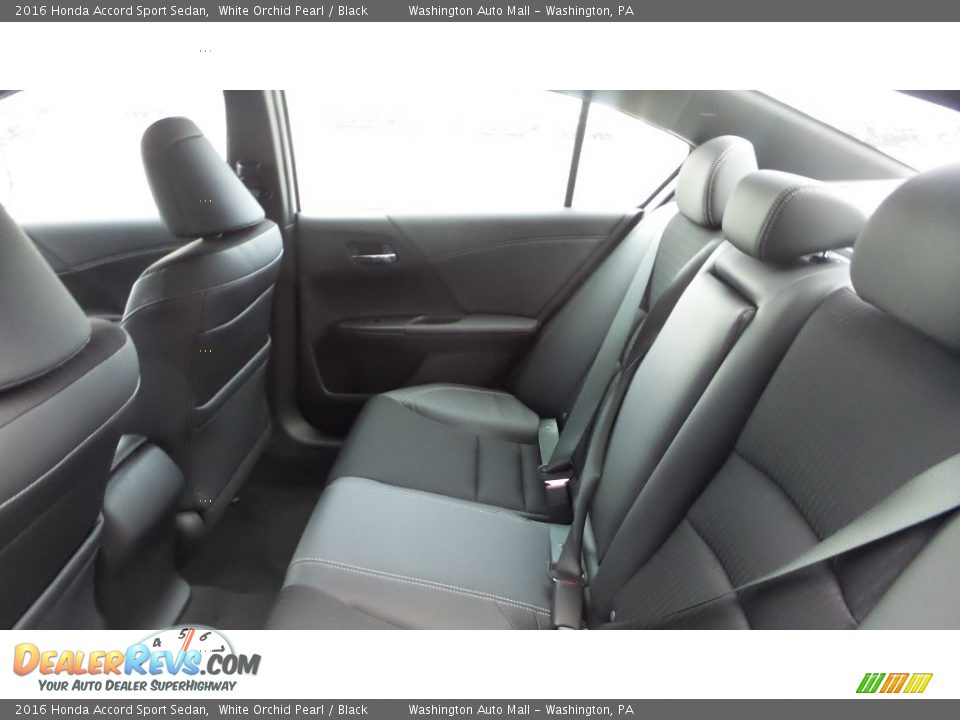 2016 Honda Accord Sport Sedan White Orchid Pearl / Black Photo #10