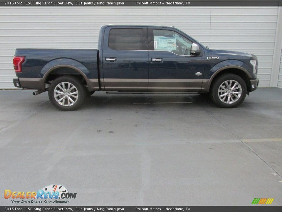 Blue Jeans 2016 Ford F150 King Ranch SuperCrew Photo #3