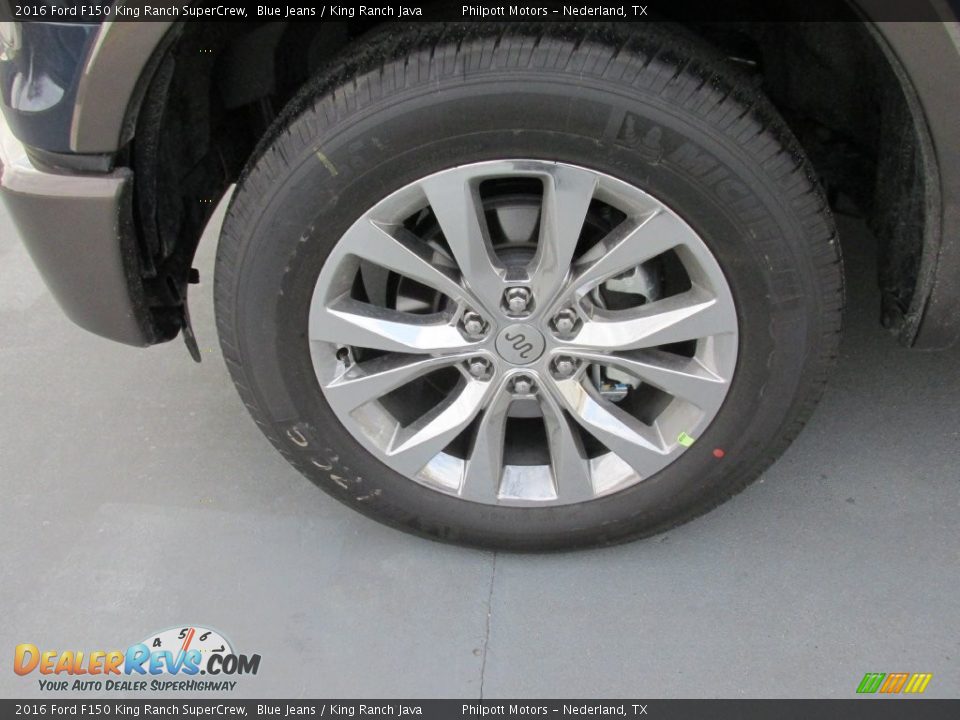 2016 Ford F150 King Ranch SuperCrew Blue Jeans / King Ranch Java Photo #11