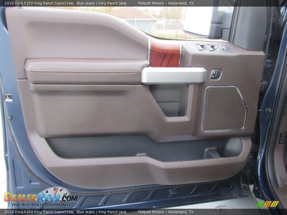 Door Panel of 2016 Ford F150 King Ranch SuperCrew Photo #19