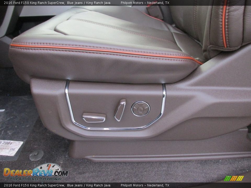 Front Seat of 2016 Ford F150 King Ranch SuperCrew Photo #22
