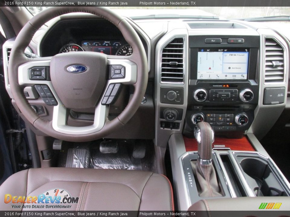 Dashboard of 2016 Ford F150 King Ranch SuperCrew Photo #24