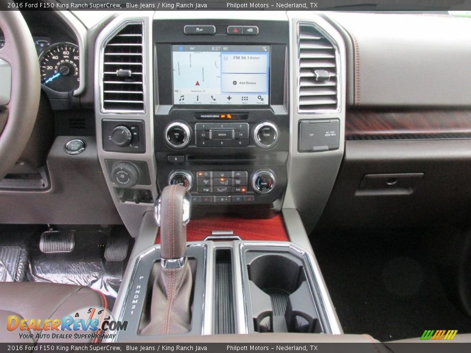2016 Ford F150 King Ranch SuperCrew Blue Jeans / King Ranch Java Photo #25