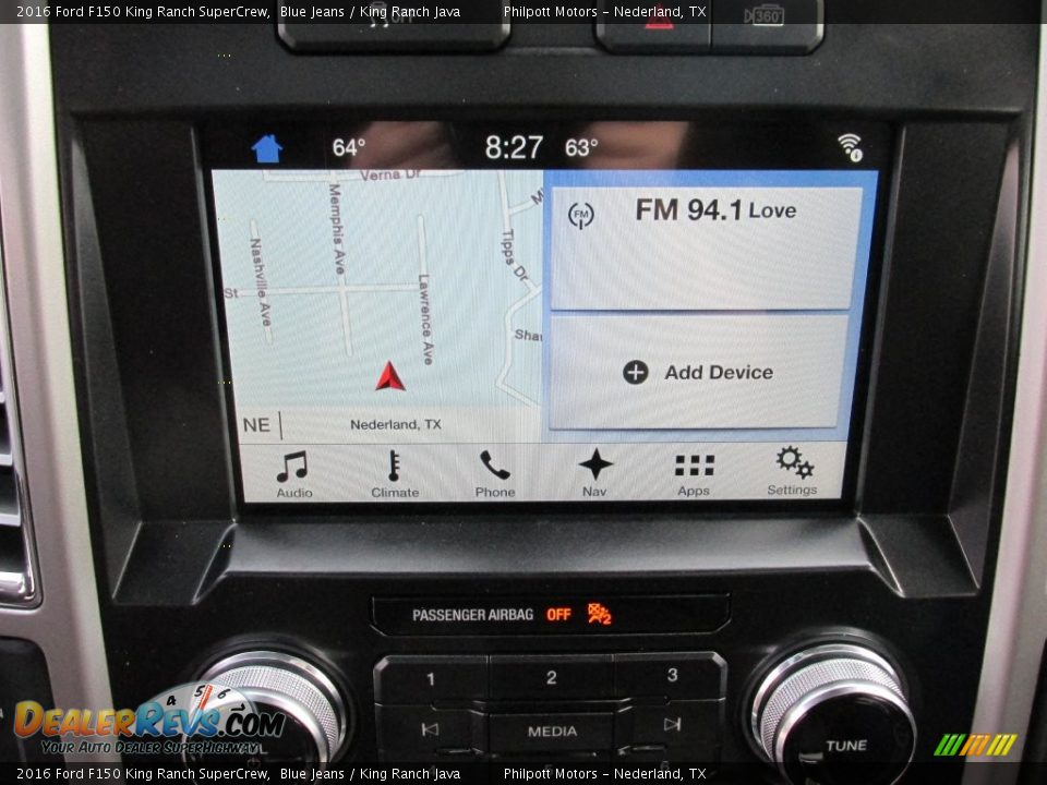 2016 Ford F150 King Ranch SuperCrew Blue Jeans / King Ranch Java Photo #26