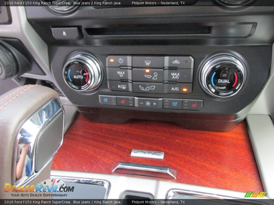 2016 Ford F150 King Ranch SuperCrew Blue Jeans / King Ranch Java Photo #28
